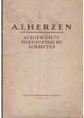 Herzen, A.I. - Ausgewählte philosophische Schriften