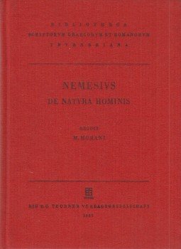 Morani, Moreno, Nemesius Emesenus - Nemesii Emeseni De natura hominis, Leipzig 1987 antikvár könyv