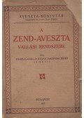 Modi, Jivanji Jamshedji - A zend-aveszta vallási rendszere
