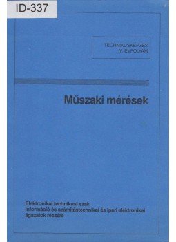 Tatár József - Műszaki mérések Tatár József - Műszaki mérések, Budapest 1993 antikvár könyv