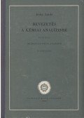 Erdey László - Bevezetés a kémiai analízisbe I.