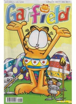 Jim Davis - Garfield 2017. április 325. szám,  2017 antikvár könyv
