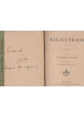 Verga, Giovanni - A király-tigris (fordító által dedikált)