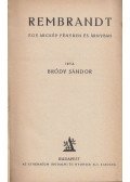 Bródy Sándor - Rembrandt