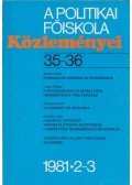 Tomori Lajos - A Politikai Főiskola közleményei 1981/2-3.