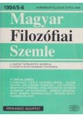 Lendvai L. Ferenc - Magyar Filozófiai Szemle 1994/5-6