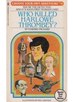 Edward Packard - Who Killed Harlowe Thrombey, New York 1982 antikvár könyv