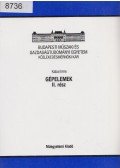 Kabai Imre - Gépelemek II.