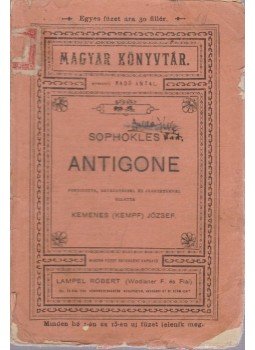 Sophokles - Antigone Sophokles - Antigone, Budapest 0 antikvár könyv