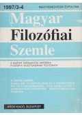 Lendvai L. Ferenc,Áron László - Magyar filozófiai szemle 1997/3-4