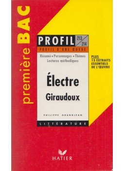 Philippe Grandjean - Electre de Jean Giraudoux Philippe Grandjean - Electre de Jean Giraudoux, Paris 1997 antikvár könyv