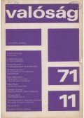 Kőrösi József - Valóság 1971/11