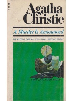 Agatha Christie - A Murder is Announced Agatha Christie - A Murder is Announced, New York 1970 antikvár könyv