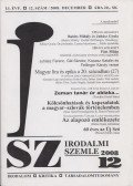 Fónod Zoltán szerk. - Irodalmi szemle 2008/12