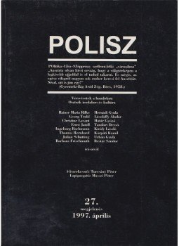 Turcsány Péter - Polisz 1997. április Turcsány Péter - Polisz 1997. április, Budapest 1997 antikvár könyv