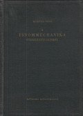 O. Richter,R. v. Voss - A finommechanika szerkezeti elemei