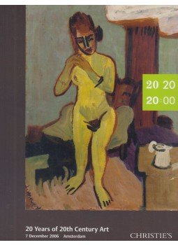  - Christie's 2006 December - 20 Years of the 20th Century Art, Amsterdam 2006 antikvár könyv