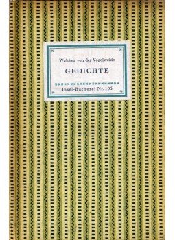 Walther von der Vogelweide - Gedichte Walther von der Vogelweide - Gedichte, Leipzig 1953 antikvár könyv