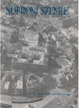 Mollay Károly - Soproni Szemle XXXV. évfolyam 1981. 1. szám, Sopron 1981 antikvár könyv