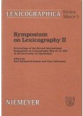 Karl Hyldgaard-Jensen (szerk.),Arne Zettersten (szerk.) - Symposium on Lexicography II