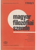 Balogh István,Gut Zsóka,Kéri Elemér,Nyíri Kristóf,Sipos János - Magyar filozófiai szemle 1980/3.