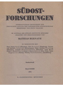Mathias Bernath - Südost-Forschungen Band XXXIII, München 1974 antikvár könyv