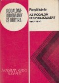 Fenyő István - Az irodalom respublikájáért