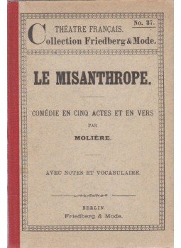 Moliére - Le Misanthrope Moliére - Le Misanthrope, Berlin 0 antikvár könyv