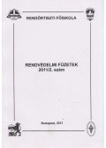 Valcsicsák Imre - Rendvédelmi füzetek 2011/2. szám