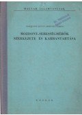 Hartyányi István,Horváth Ferenc - Mozdony-sebességmérők szerkezete és karbantartása