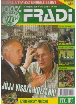 Privacsek András (szerk.) - 100% fradi VI. évf. 3. szám, Budapest 2008 antikvár könyv