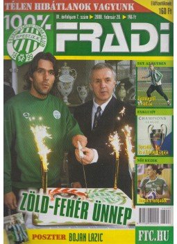 Privacsek András (szerk.) - 100% fradi VI. évf. 7. szám Privacsek András (szerk.) - 100% fradi VI. évf. 7. szám, Budapest 2008 antikvár könyv