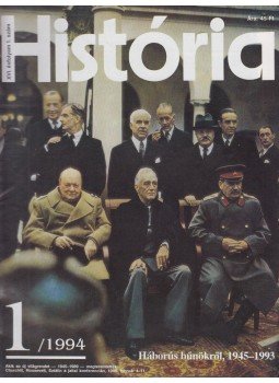 Glatz Ferenc - História 1994/1 Glatz Ferenc - História 1994/1, Budapest 1994 antikvár könyv