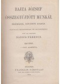 Badics Ferencz,Bajza József - Bajza József összegyűjtött munkái I. kötet