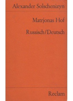 Alexander Solschenizyn - Matrjonas Hof Alexander Solschenizyn - Matrjonas Hof, Stuttgart 1971 antikvár könyv