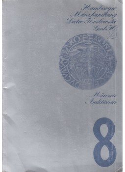 Koslowski, Dieter - Münzen Auktionen 8., Hamburg 1979 antikvár könyv