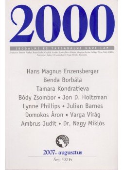 Trencsényi Balázs - 2000 Folyóirat 2007/8 Trencsényi Balázs - 2000 Folyóirat 2007/8, Budapest 2007 antikvár könyv