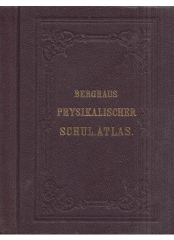 Heinrich Berghaus - Berghaus-Physikalischer Schulatlas (reprint),  1985 antikvár könyv