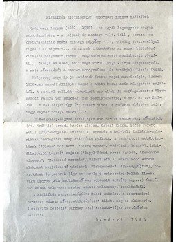  - Kiállítás Esztergomban Medgyessy Ferenc rajzaiból - Dévényi Iván írása,  0 antikvár könyv