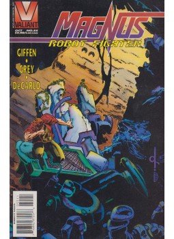 Keith Giffen, Mike Decarlo - Magnus Robot Fighter Vol. 1. No. 55 Keith Giffen, Mike Decarlo - Magnus Robot Fighter Vol. 1. No. 55, New York 1995 antikvár könyv
