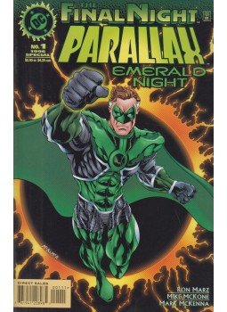 Ron Marz, Mike McKone - Parallax: Emerald Night 1. Ron Marz, Mike McKone - Parallax: Emerald Night 1., New York 1996 antikvár könyv