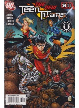 Geoff Johns - Teen Titans 34. Geoff Johns - Teen Titans 34., New York 2006 antikvár könyv