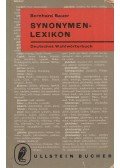 Bauer, Bernhard - Synonymen-Lexikon
