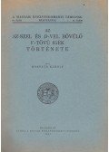 Horváth Károly - Az Sz-szel és D-vel bővülő V-tövű igék története