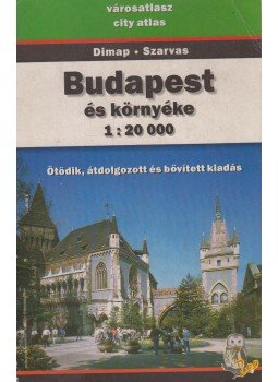 Ács Ferenc, Dutkó András, Eckschmidt Kata, Egressy György, Németh László, Fodor Andrea - Budapest és környéke városatlasz Ács Ferenc, Dutkó András, Eckschmidt Kata, Egressy György, Németh László, Fodor Andrea - Budapest és környéke városatlasz, Budapest 2000 antikvár könyv