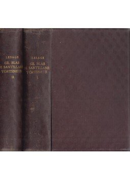 Lesage, Alain-René - Gil Blas de Santillane története I-II. kötet, Budapest 0 antikvár könyv