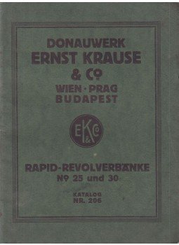 - Donauwerk Ernst Krause & Co. - Sonderkatalog Nr. 206, Wien-Prag-Budapest 1913 antikvár könyv