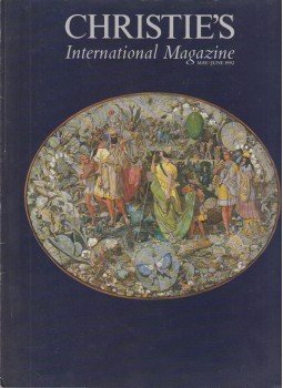 Meredith Etherington-Smith - Christie's International Magazine 1992, May/June, New York 1992 antikvár könyv