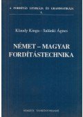 Klaudy Kinga,Salánki Ágnes - Német-magyar fordítástechnika