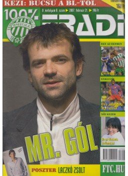 Privacsek András - 100% Fradi V. évf. 8. szám, Budapest 2007 antikvár könyv